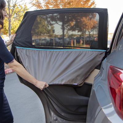 Show full view: Sherpa Easy Fit 2-in-1 Car Door & Window Protector, Gray slide 5 of 8