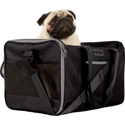 Sherpa Sherpa Essential Soft Sided Dog & Cat Carrier, Black, Large