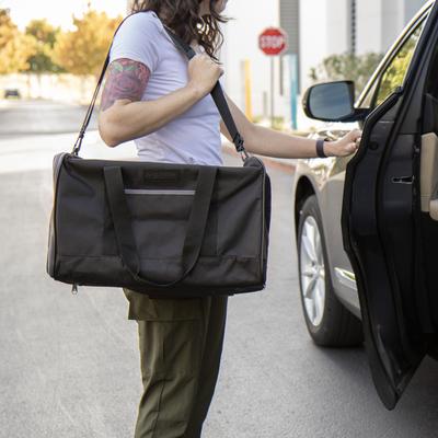 Show full view: Sherpa Essential Soft Sided Dog & Cat Carrier, Black, Large slide 3 of 10