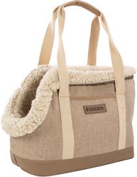 Sherpa Luxe Tote Fashionable Dog & Cat Carrier, Tan, Medium slide 2 of 9