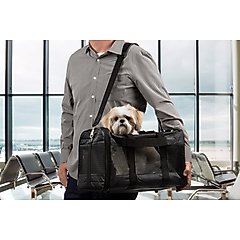 Sherpa Original Deluxe Airline-Approved Dog & Cat Carrier Bag, Black, Large