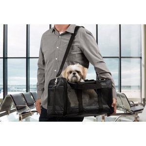 Sherpa Original Deluxe Airline-Approved Dog & Cat Carrier Bag, Black, Large