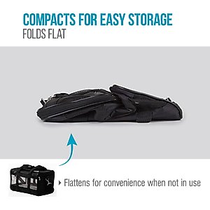 Sherpa Original Deluxe Airline-Approved Dog & Cat Carrier Bag, Black, Large