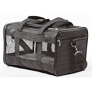 Sherpa Original Deluxe Airline-Approved Dog & Cat Carrier Bag, Black, Large
