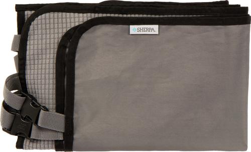 Show full view: Sherpa Quiet Ride 2-In-1 Auto Seat Protector, Gray slide 6 of 8