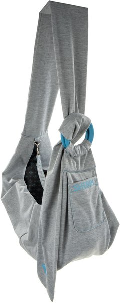 Sherpa Sling Hands Free Dog Carrier, Gray, Medium