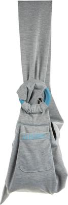 Show full view: Sherpa Sling Hands Free Dog Carrier, Gray, Medium slide 4 of 5