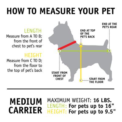 Show full view: Sherpa To-Go Dog & Cat Carrier Bag, Gray slide 5 of 8