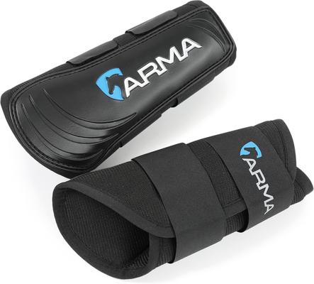 Show full view: Shires Equestrian Products ARMA Air Motion Brushing Horse Boots, Black, Full slide 1 of 3