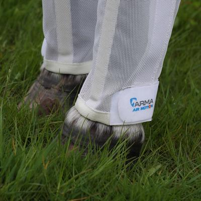 Show full view: Shires Equestrian Products ARMA Mesh Horse Fly Boots, Natural, Large slide 3 of 5