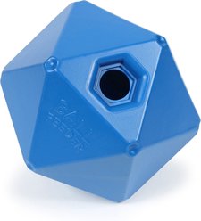 Shires Equestrian Products Ball Horse Feeder, 9-in, Blue