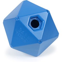 Shires Equestrian Products Ball Horse Feeder, 9-in, Blue