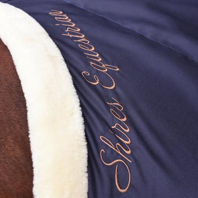 Show full view: Shires Equestrian Products Deluxe Stable Horse Sheet, Navy, 81-in slide 2 of 3