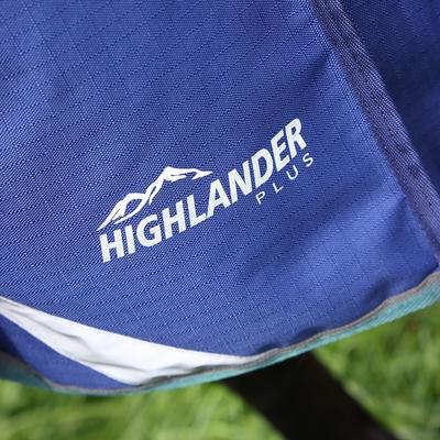 Show full view: Shires Equestrian Products Highlander Plus 200-g High Neck Horse Blanket, Navy, 78-in slide 1 of 7