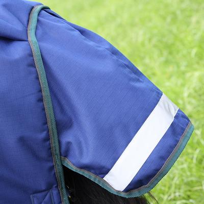 Show full view: Shires Equestrian Products Highlander Plus 200-g High Neck Horse Blanket, Navy, 78-in slide 6 of 7
