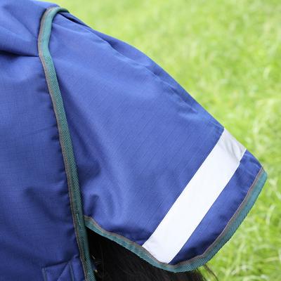 Show full view: Shires Equestrian Products Highlander Plus 200-g High Neck Horse Blanket, Navy, 84-in slide 6 of 7