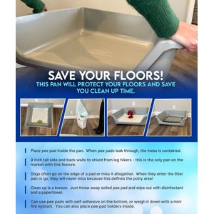 Shirley K's Indoor Dog Potty Tray, 30-in, Beige