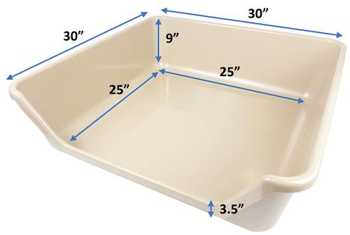 Show full view: Shirley K's Whelping Dog Box, Beige slide 3 of 6