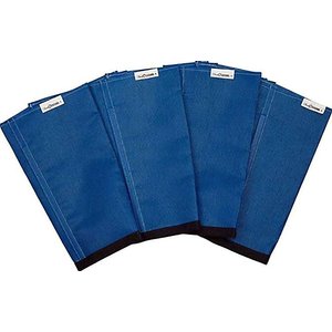 Shoofly Leggins Horse Fly Boots, 4 count, Blue, Pony/Donkey