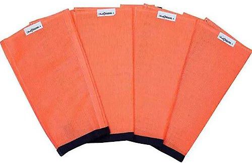 Show full view: Shoofly Leggins Horse Fly Boots, 4 count, Orange, Large slide 1 of 4