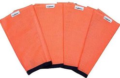 Shoofly Leggins Horse Fly Boots, 4 count, Orange, Yearling