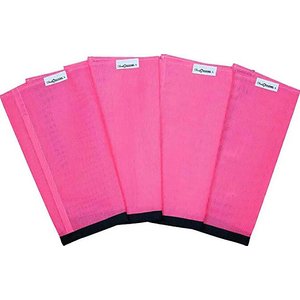 Shoofly Leggins Horse Fly Boots, 4 count, Pink, Large