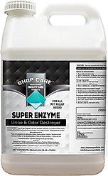 Shop Care Super Enzyme Pet Urine & Odor Destroyer, 2.5-gal bottle, case of 2