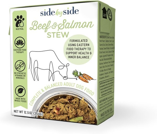 Side By Side Neutral Complete & Balanced Beef & Salmon Recipe Freeze-Dried Adult Dog Food