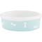 Show in main carousel: Signature Housewares Bones Ceramic Dog Bowl, Aqua, 1-cup slide 1 of 8