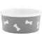 Show in main carousel: Signature Housewares Bones Non-Skid Ceramic Dog Bowl, Gray, 5.25-cup slide 1 of 8