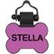Show in main carousel: SiliDog The Silent Dog Tag Silicone Bone Personalized Dog ID Tag, Purple slide 1 of 4