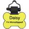Show in main carousel: SiliDog The Silent Dog Tag Silicone Bone Personalized Dog ID Tag, Yellow slide 1 of 4