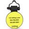 Show in main carousel: SiliDog The Silent Dog Tag Silicone Circle Personalized Dog & Cat ID Tag, Yellow slide 2 of 4