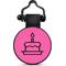Show in main carousel: SiliDog The Silent Pet Tag Silicone Birthday Cake Personalized Dog & Cat ID Tag, Pink slide 1 of 5