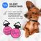 Show in main carousel: SiliDog The Silent Pet Tag Silicone Bow Tie Personalized Dog & Cat ID Tag, Pink slide 4 of 5