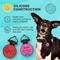Show in main carousel: SiliDog The Silent Pet Tag Silicone Bow Tie Personalized Dog & Cat ID Tag, Red slide 3 of 4