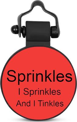 Show full view: SiliDog The Silent Pet Tag Silicone Football Personalized Dog & Cat ID Tag, Red slide 2 of 6