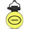 Show in main carousel: SiliDog The Silent Pet Tag Silicone Football Personalized Dog & Cat ID Tag, Yellow slide 1 of 6