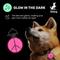 Show in main carousel: SiliDog The Silent Pet Tag Silicone Peace Sign Personalized Dog & Cat ID Tag, Pink slide 5 of 5
