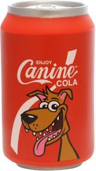 Silly Squeakers Soda Can Canine Cola Squeaky Dog Toy