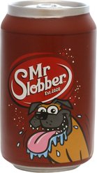 Silly Squeakers Soda Can Mr. Slobber Squeaky Dog Toy