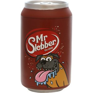 Silly Squeakers Soda Can Mr. Slobber Squeaky Dog Toy