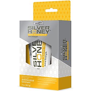 Silver Honey Rapid Wound Repair Antimicrobial Horse Ointment, 2-oz tube