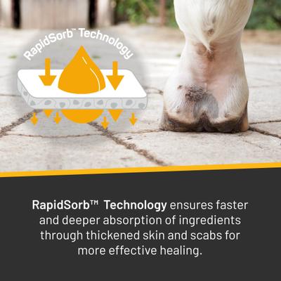 Show full view: Silver Honey Rapid Wound Repair Antimicrobial Ointment, 2-oz tube + Vet Strength Scratches Horse Wound Care Spray, 6-oz bottle slide 8 of 9