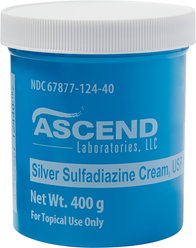 Silver Sulfadiazine Cream, 1%, 400-gm jar