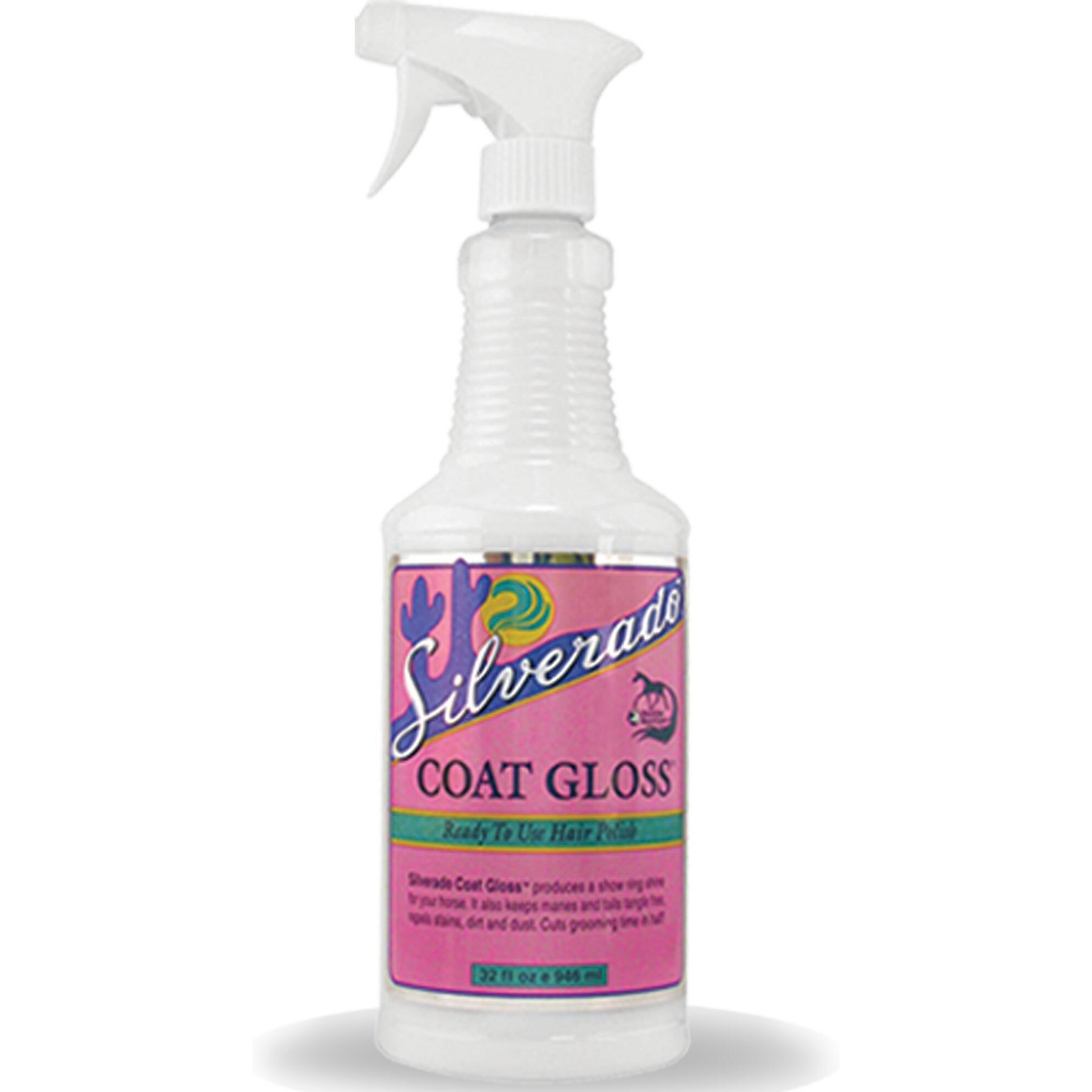 Silverado Coat Gloss Ready to Use Horse Hair Polish, 32-fl oz bottle