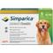 Show in main carousel: Simparica Chewable Tablet for Dogs, 44.1-88 lbs, (Green Box), 6 Chewable Tablets (6-mos. supply) slide 1 of 10