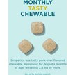 Show in main carousel: Simparica Chewable Tablet for Dogs, 44.1-88 lbs, (Green Box), 6 Chewable Tablets (6-mos. supply) slide 6 of 10