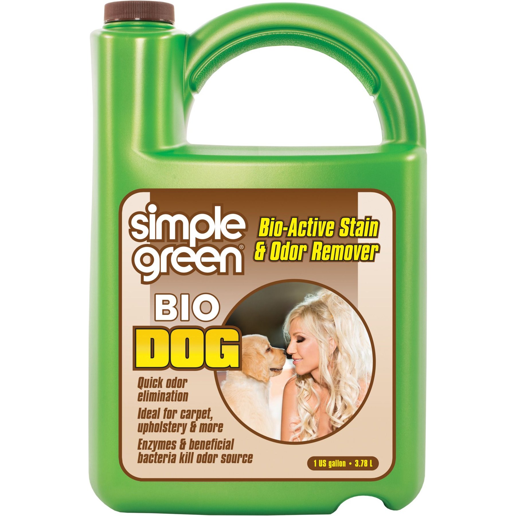 Simple Green Bio Dog Stain & Odor Remover, 1-gal jug