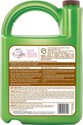 Show full view: Simple Green Bio Dog Stain & Odor Remover, 1-gal jug slide 2 of 11